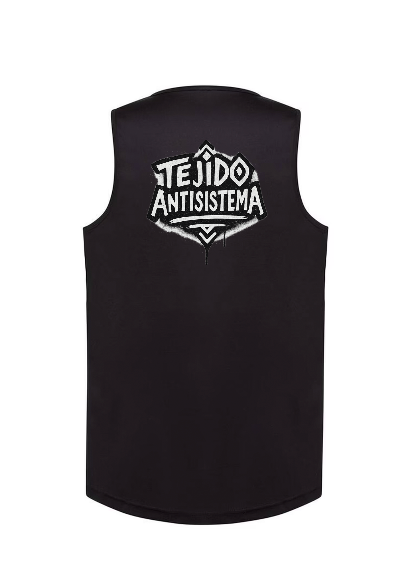 Camiseta de tirantes negra