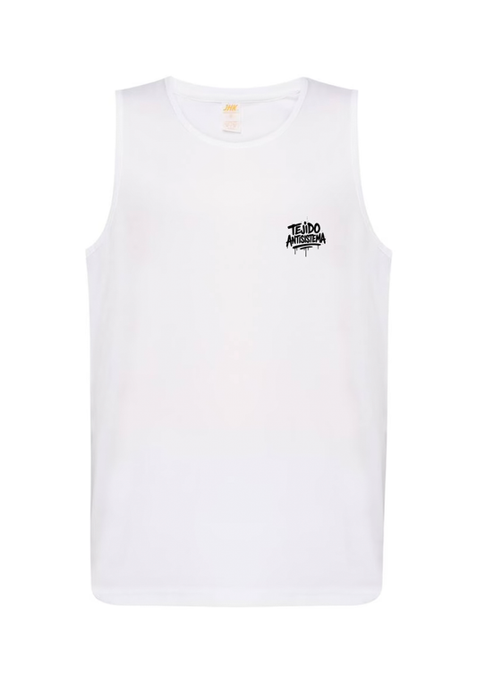 Camiseta de tirantes blanca