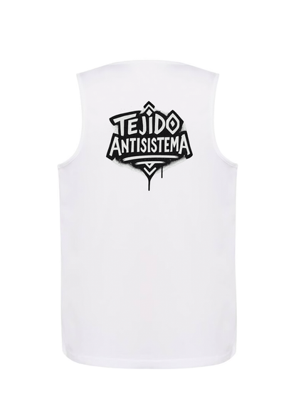 Camiseta de tirantes blanca