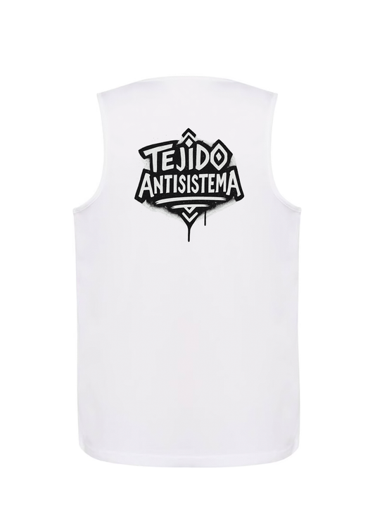 Camiseta de tirantes blanca