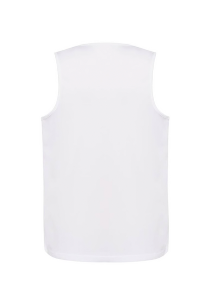 Camiseta de tirantes blanca "Mazón Dimisión"