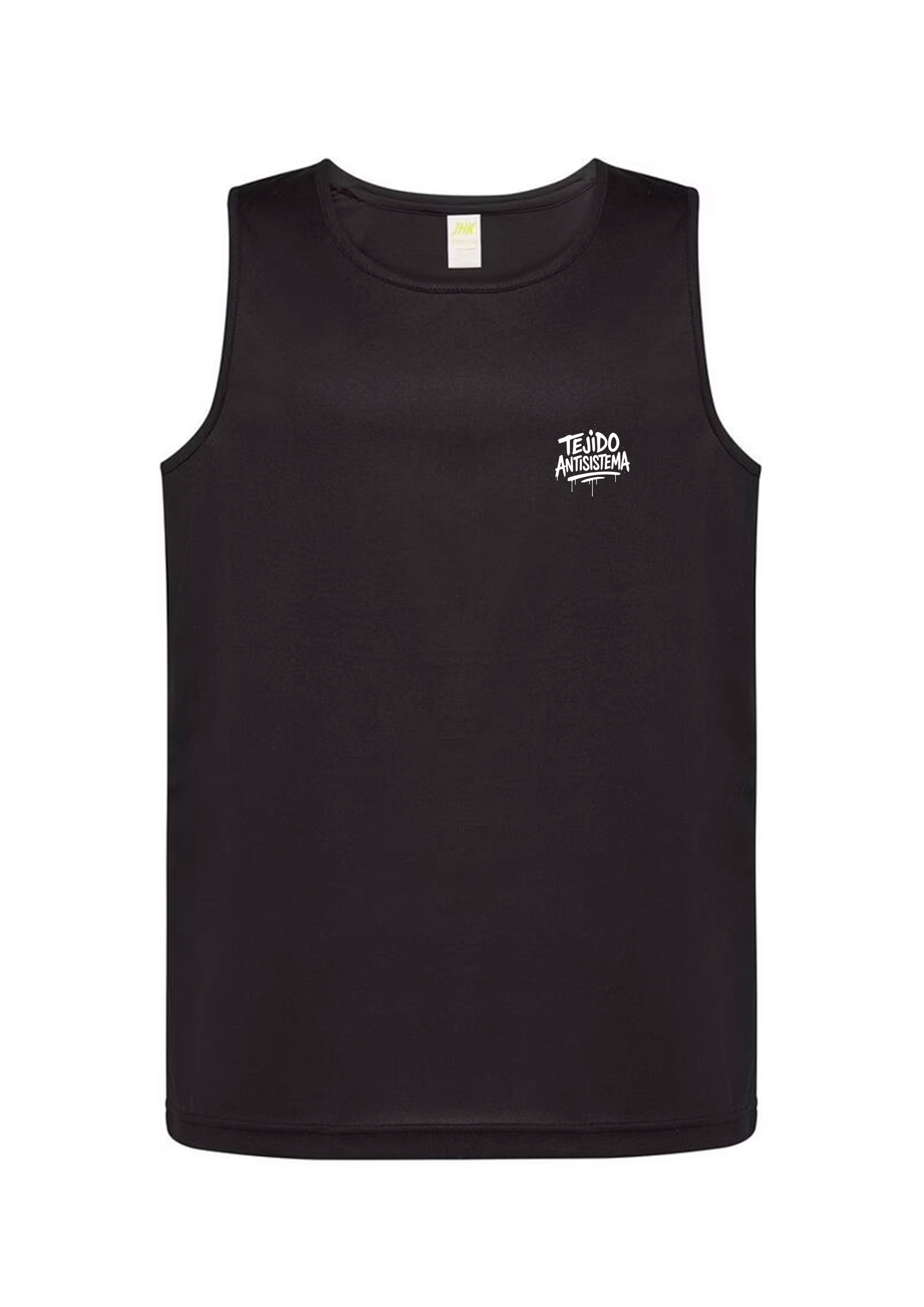 Camiseta de tirantes negra