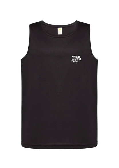 Camiseta de tirantes negra